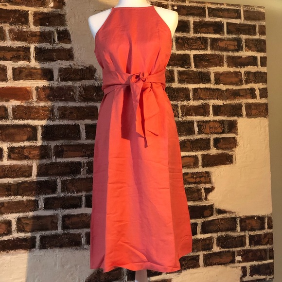 LOFT Dresses & Skirts - NWT Loft Tie Waist Halter Dress